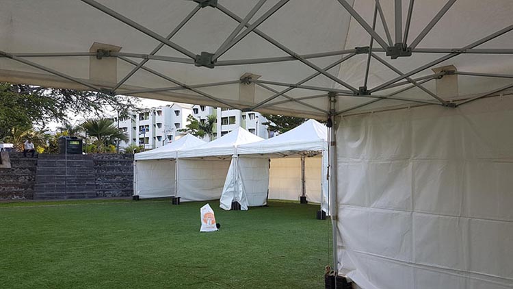 Vente de chapiteaux île de La Réunion